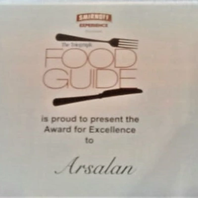 Food Guide Award for Excellence