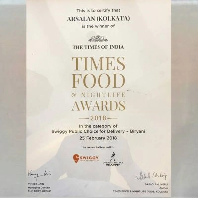Times Food Awards 2018