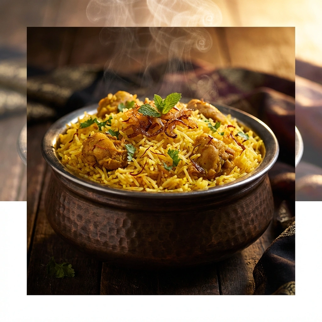 Aromatic Kolkata Biryani