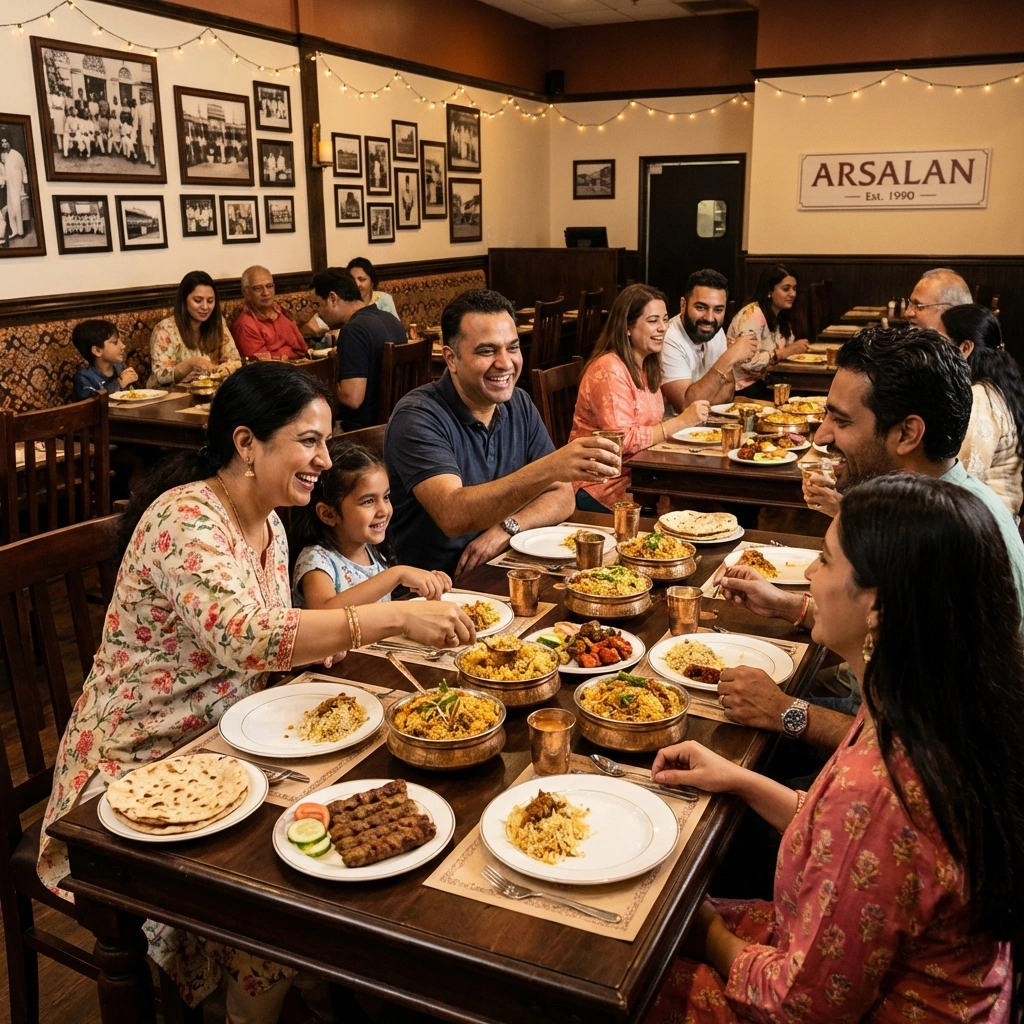 Happy Customers Enjoying Arsalan